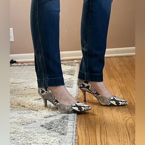 Alfani Snakeskin Heels - Never Worn - Picture 11 of 11
